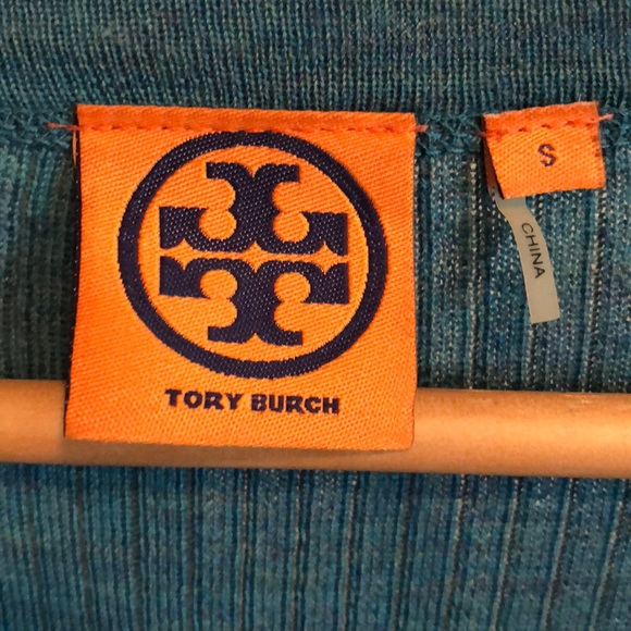 Tory Burch button up cardigan. 100% Merino wool - Picture 2 of 3